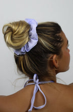Load image into Gallery viewer, Scrunchies Mint Green Tie-Dye - JUL SWIM Scrunchies Mint Green Tie-Dye Tie-Dye Purple
