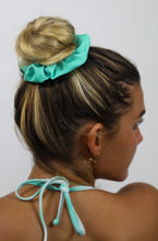 Load image into Gallery viewer, Scrunchies Purple Tie-Dye - JUL SWIM Scrunchies Purple Tie-Dye Mint Green