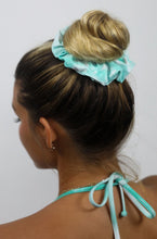 Load image into Gallery viewer, Scrunchies Purple - JUL SWIM Scrunchies Purple Tie-Dye Mint Green
