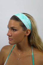 Load image into Gallery viewer, Headband Tie-Dye Mint Green - JUL SWIM Headband Tie-Dye Mint Green Tie-Dye Mint Green