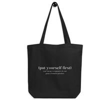 Load image into Gallery viewer, Put Yourself First Eco Tote Bag - JUL SWIM Put Yourself First Eco Tote Bag Default Title