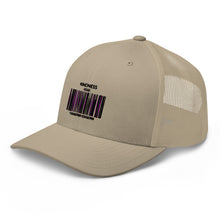 Load image into Gallery viewer, Kindness Barcode Trucker Cap - JUL SWIM Kindness Barcode Trucker Cap