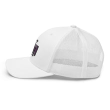 Load image into Gallery viewer, Kindness Barcode Trucker Cap - JUL SWIM Kindness Barcode Trucker Cap