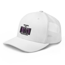 Load image into Gallery viewer, Kindness Barcode Trucker Cap - JUL SWIM Kindness Barcode Trucker Cap
