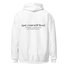 Load image into Gallery viewer, Put Yourself First Hoodie - JUL SWIM Put Yourself First Hoodie