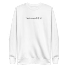Load image into Gallery viewer, Put Yourself First Crewneck - JUL SWIM Put Yourself First Crewneck S