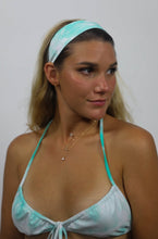Load image into Gallery viewer, Headband Tie-Dye Mint Green - JUL SWIM Headband Tie-Dye Mint Green
